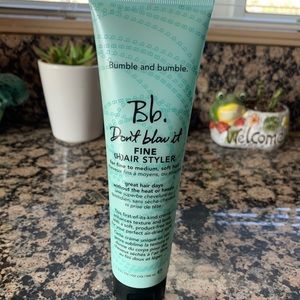 Bumble and bumble Bb. Don’t blow it